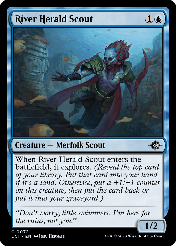 River Herald Scout [The Lost Caverns of Ixalan] | The CG Realm