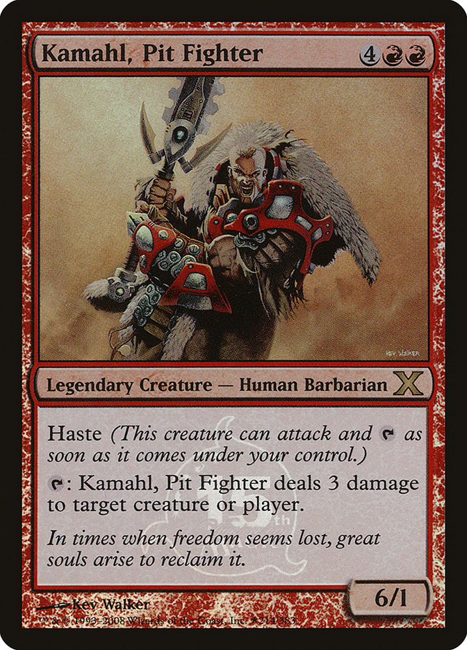 Kamahl, Pit Fighter [15th Anniversary] | The CG Realm