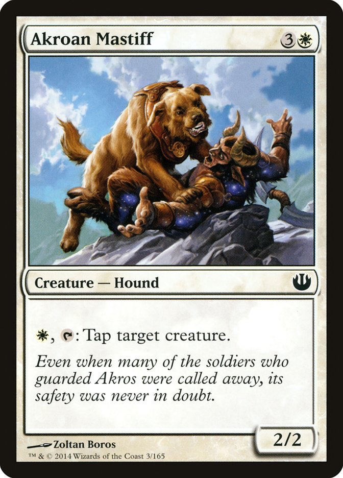 Akroan Mastiff [Journey into Nyx] | The CG Realm