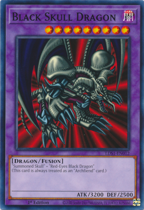 Black Skull Dragon [LDS1-EN012] Common | The CG Realm