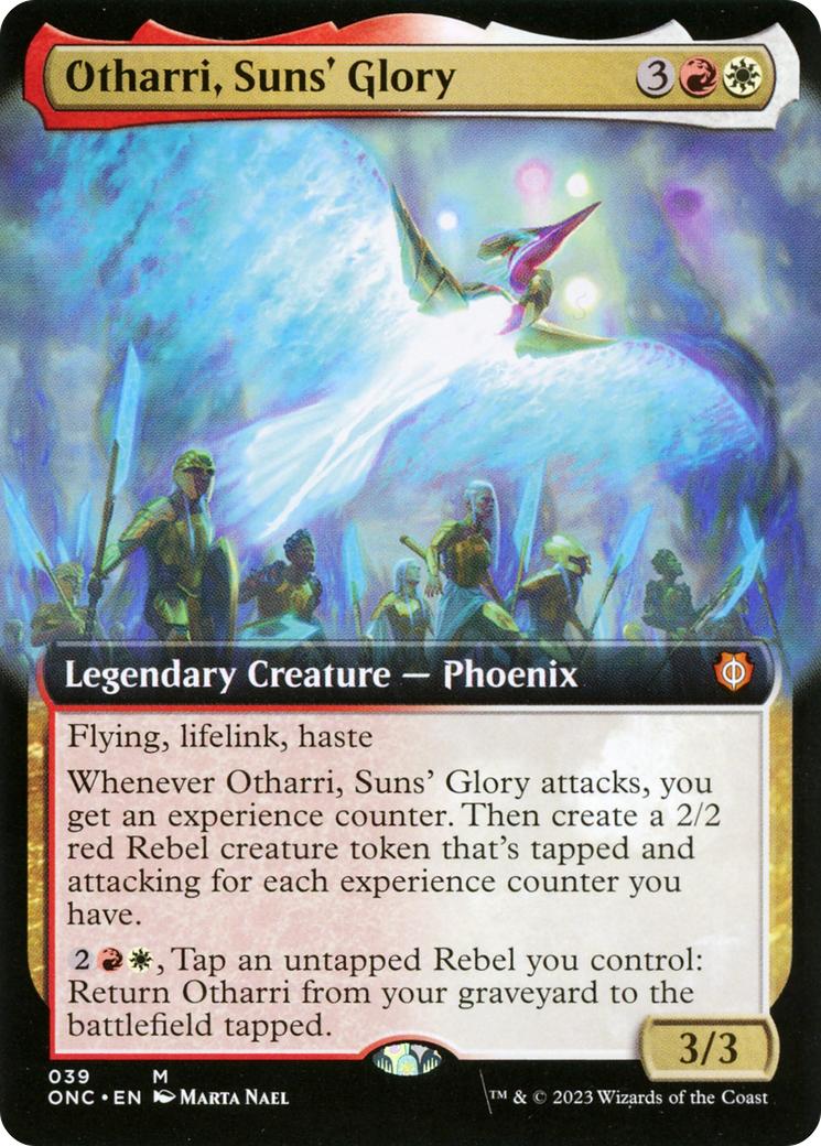 Otharri, Suns' Glory (Extended Art) [Phyrexia: All Will Be One Commander] | The CG Realm