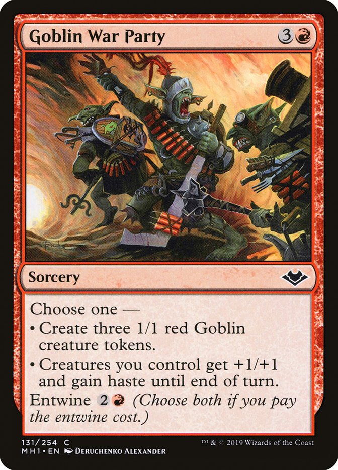 Goblin War Party [Modern Horizons] | The CG Realm