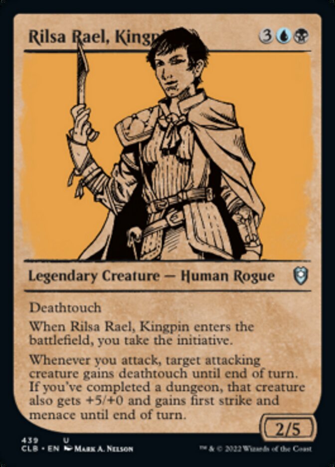 Rilsa Rael, Kingpin (Showcase) [Commander Legends: Battle for Baldur's Gate] | The CG Realm