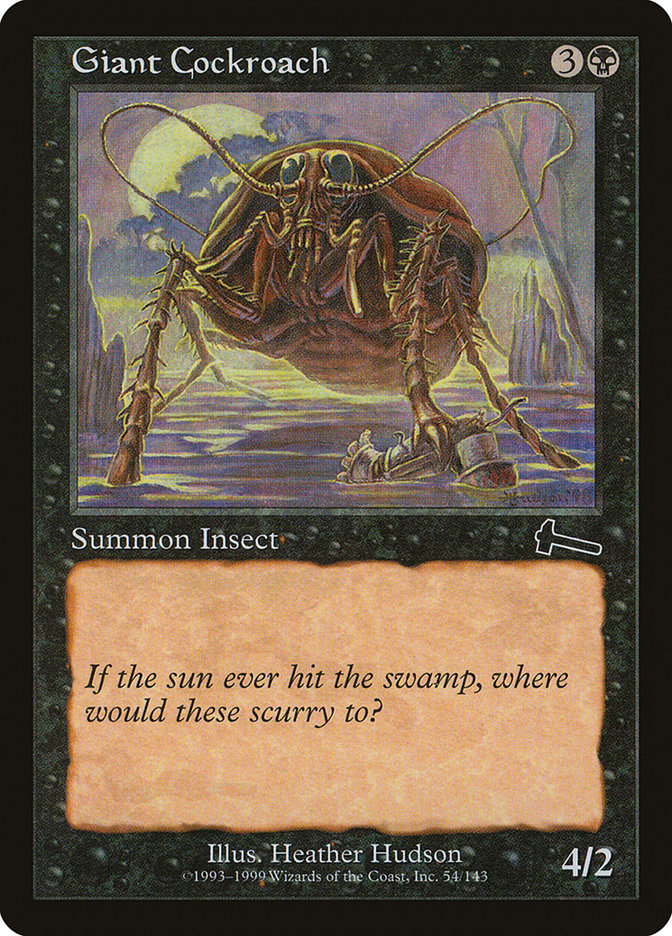 Giant Cockroach [Urza's Legacy] | The CG Realm