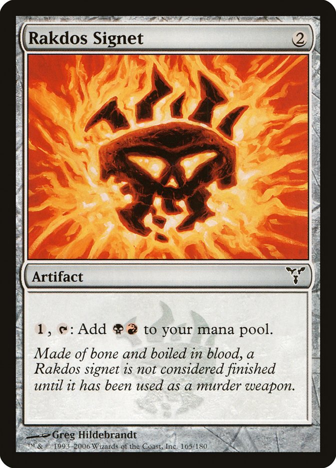 Rakdos Signet [Dissension] | The CG Realm