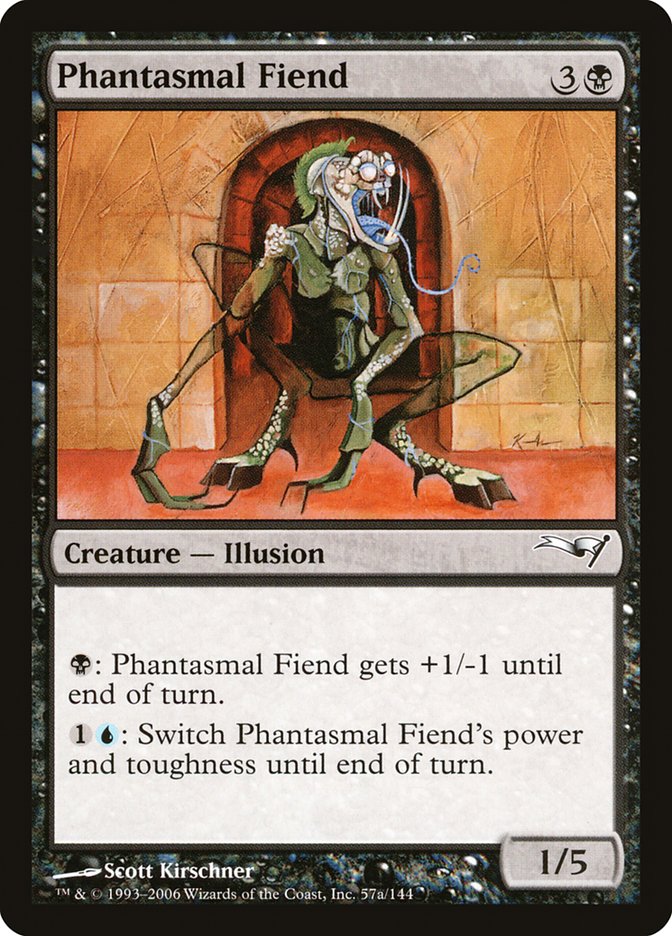 Phantasmal Fiend [Coldsnap Theme Decks] | The CG Realm