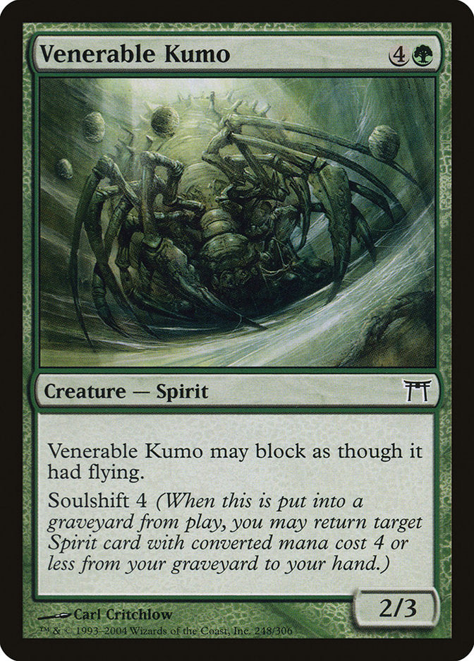 Venerable Kumo [Champions of Kamigawa] | The CG Realm