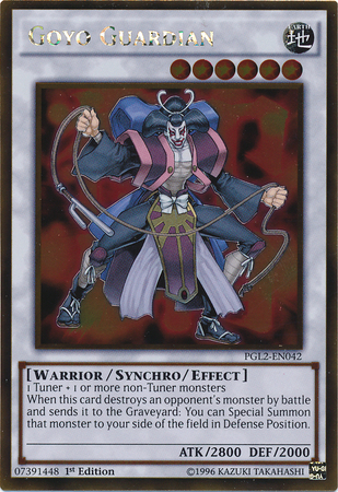 Goyo Guardian [PGL2-EN042] Gold Rare | The CG Realm