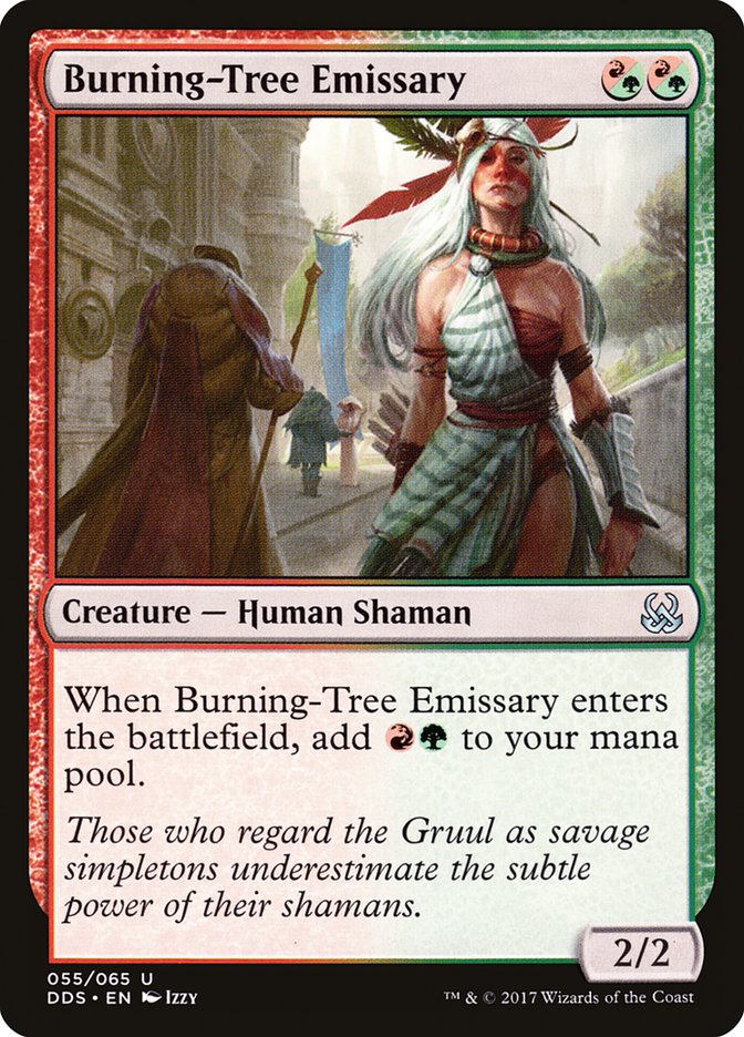 Burning-Tree Emissary [Duel Decks: Mind vs. Might] | The CG Realm