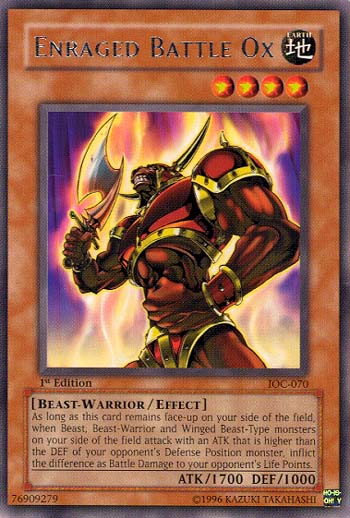 Enraged Battle Ox [IOC-070] Rare | The CG Realm