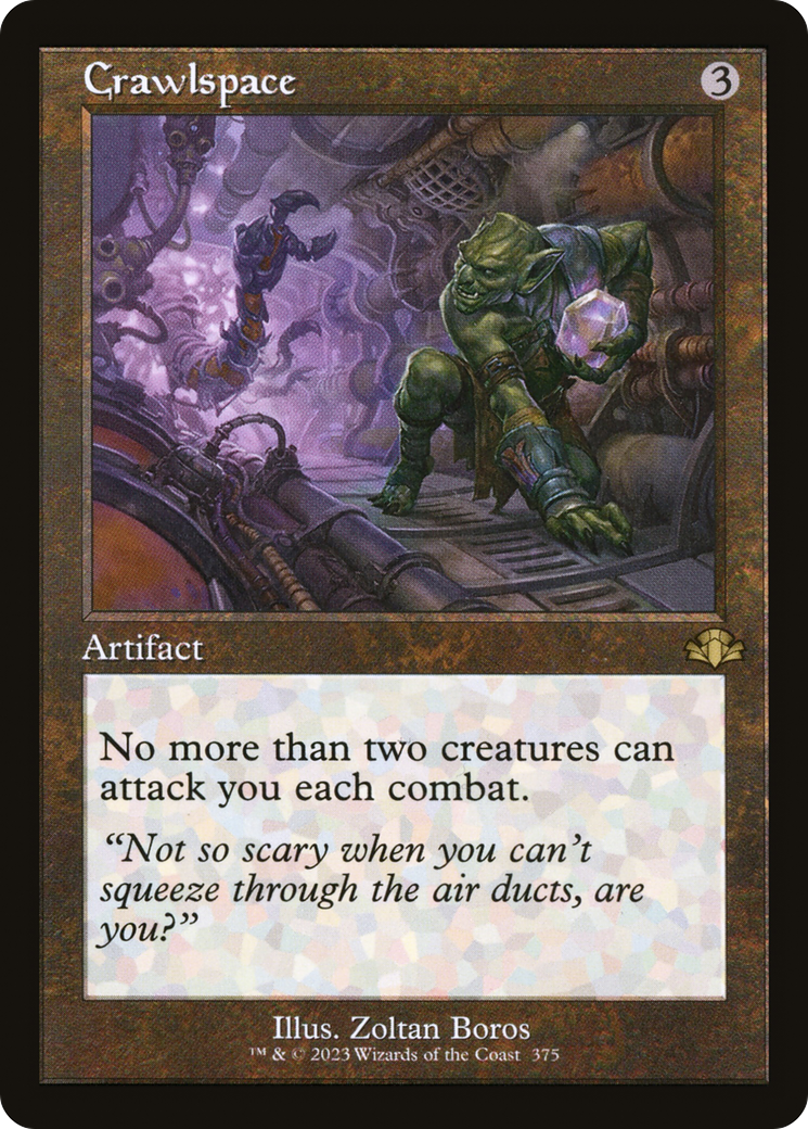 Crawlspace (Retro) [Dominaria Remastered] | The CG Realm