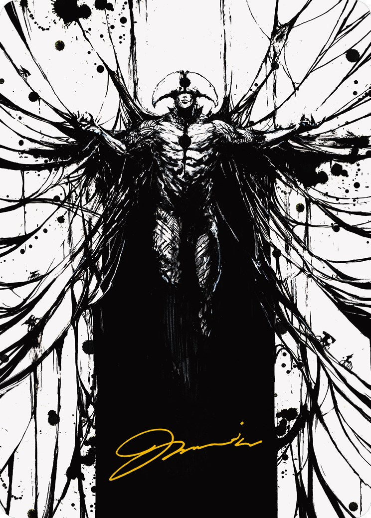 Sinew Dancer Art Card (Gold-Stamped Signature) [Phyrexia: All Will Be One Art Series] | The CG Realm