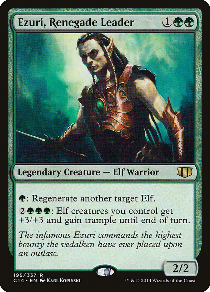 Ezuri, Renegade Leader [Commander 2014] | The CG Realm