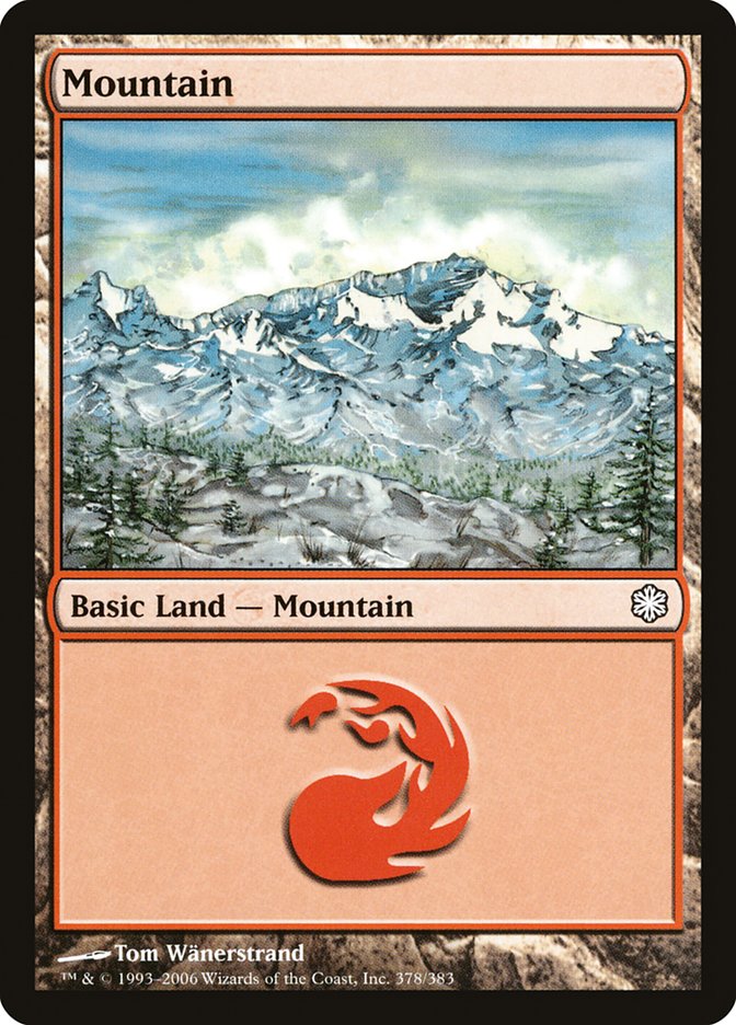 Mountain (378) [Coldsnap Theme Decks] | The CG Realm