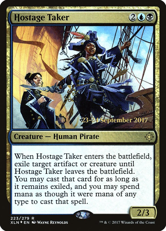 Hostage Taker [Ixalan Prerelease Promos] | The CG Realm