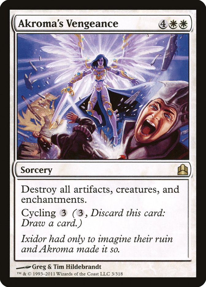 Akroma's Vengeance [Commander 2011] | The CG Realm
