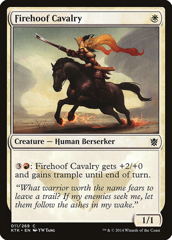 Firehoof Cavalry [Khans of Tarkir] | The CG Realm