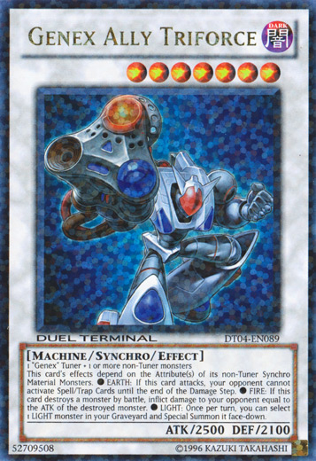 Genex Ally Triforce [DT04-EN089] Ultra Rare | The CG Realm