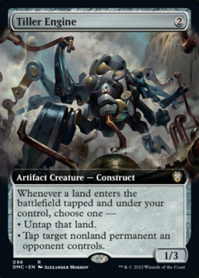 Tiller Engine (Extended Art) [Dominaria United Commander] | The CG Realm