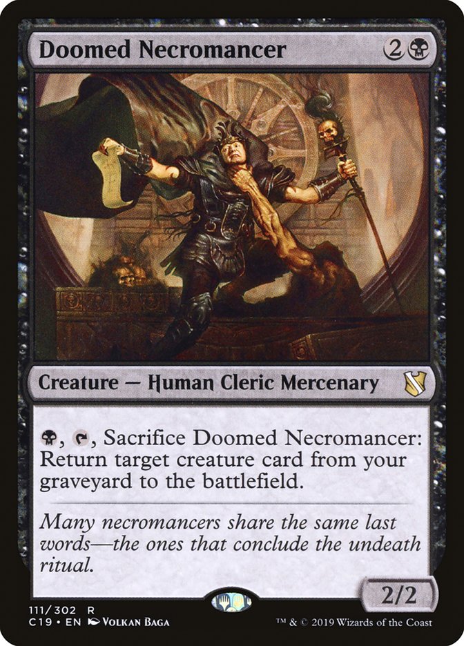 Doomed Necromancer [Commander 2019] | The CG Realm