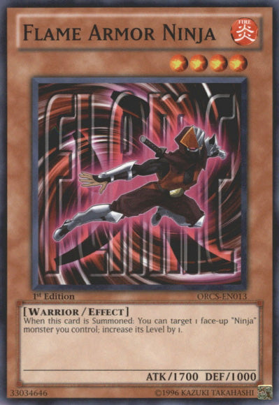 Flame Armor Ninja [ORCS-EN013] Common | The CG Realm