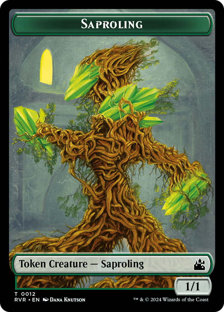 Saproling Token [Ravnica Remastered Tokens] | The CG Realm