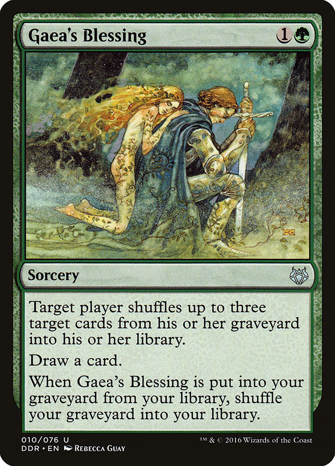 Gaea's Blessing [Duel Decks: Nissa vs. Ob Nixilis] | The CG Realm