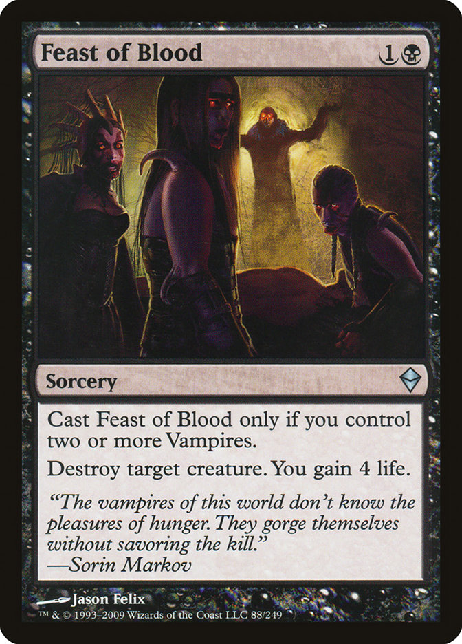 Feast of Blood [Zendikar] | The CG Realm
