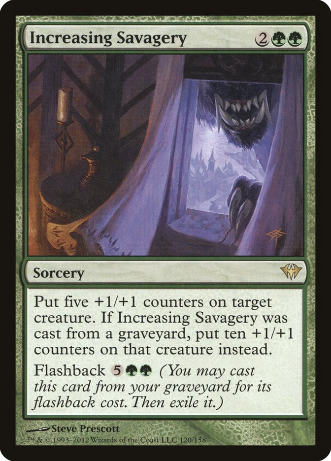 Increasing Savagery [Dark Ascension] | The CG Realm