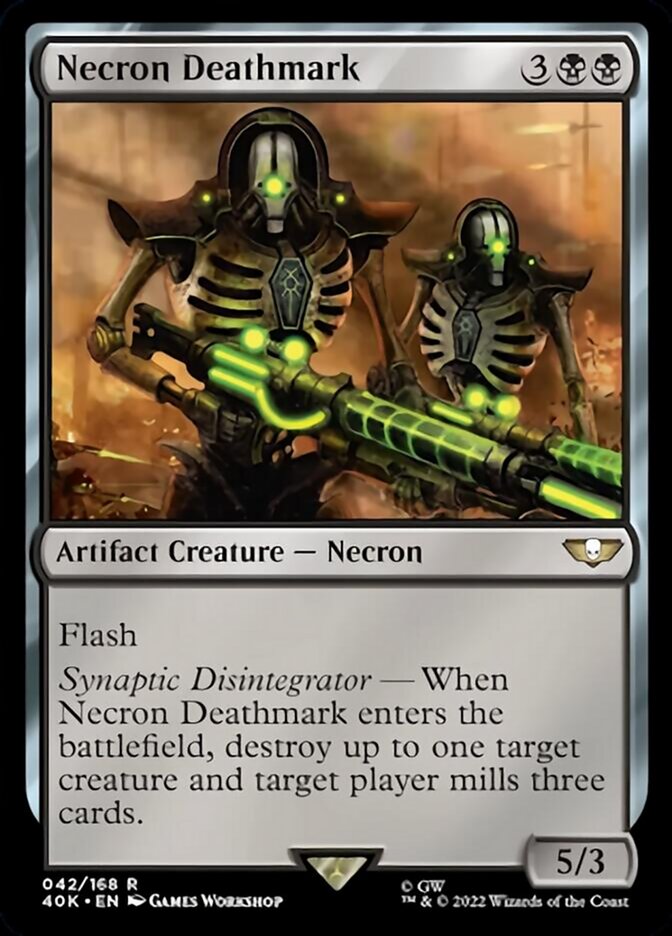 Necron Deathmark (Surge Foil) [Warhammer 40,000] | The CG Realm