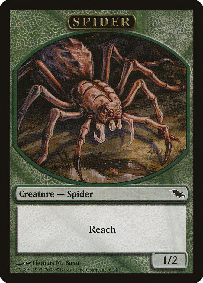 Spider Token [Shadowmoor Tokens] | The CG Realm