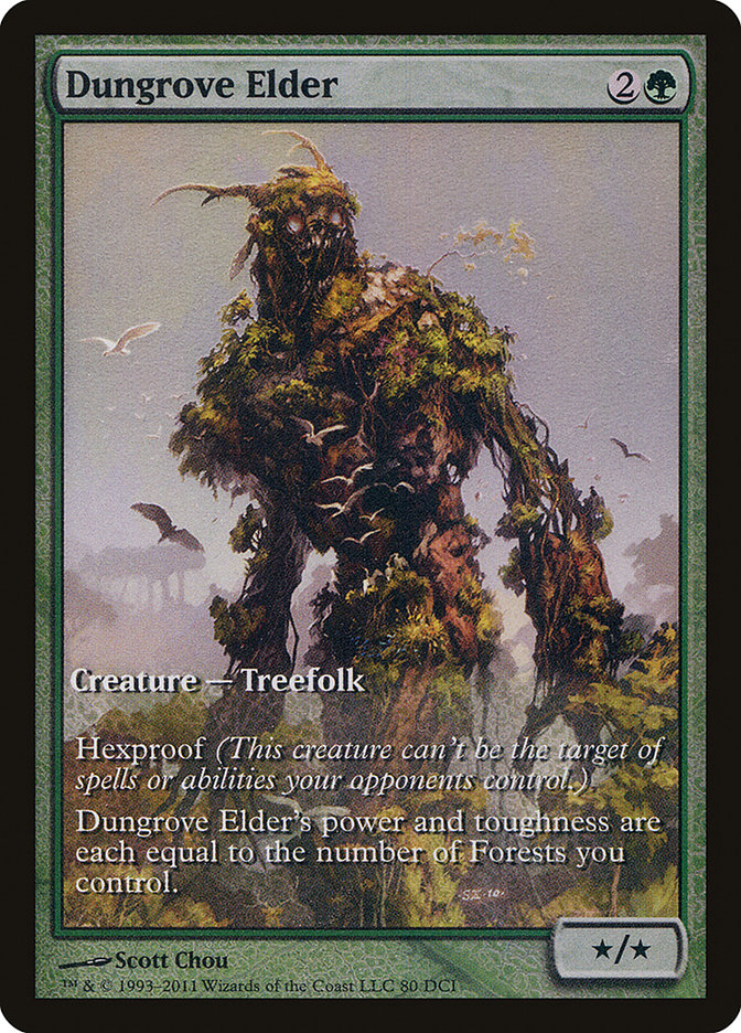 Dungrove Elder (Extended Art) [Magic 2012 Promos] | The CG Realm