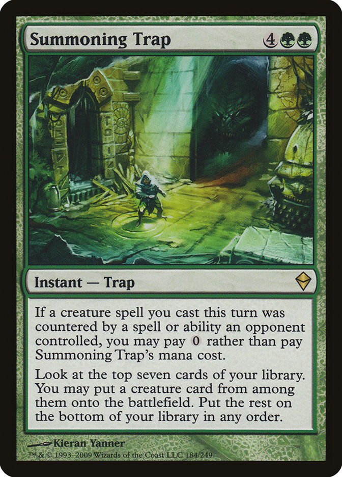 Summoning Trap [Zendikar] | The CG Realm