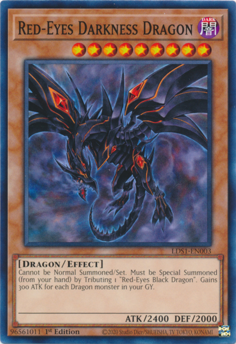 Red-Eyes Darkness Dragon [LDS1-EN003] Common | The CG Realm