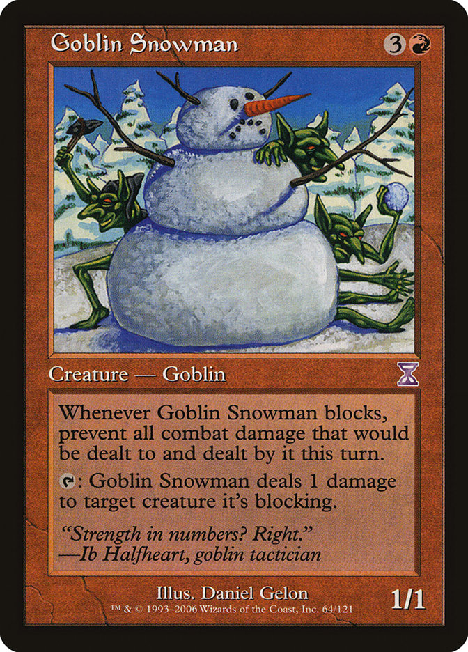 Goblin Snowman [Time Spiral Timeshifted] | The CG Realm