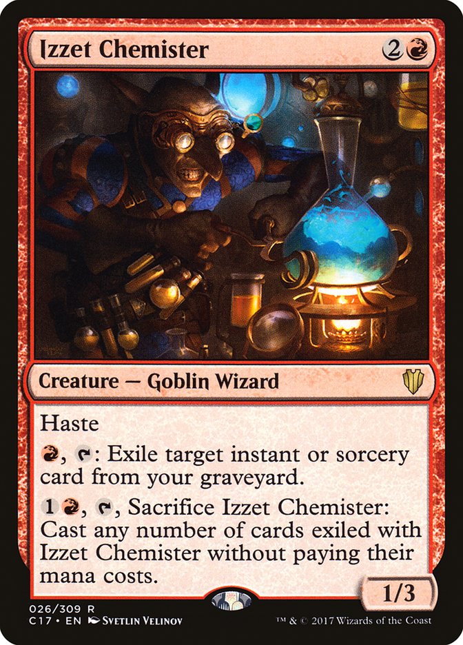 Izzet Chemister [Commander 2017] | The CG Realm