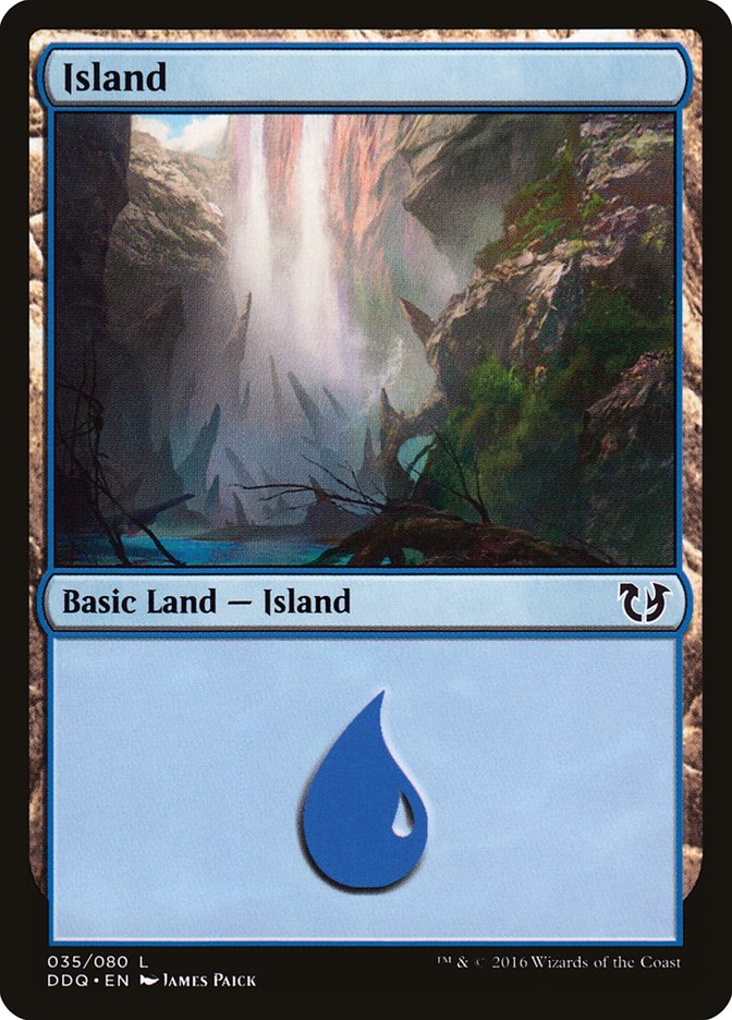 Island (35) [Duel Decks: Blessed vs. Cursed] | The CG Realm
