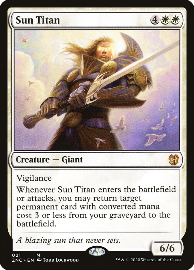 Sun Titan [Zendikar Rising Commander] | The CG Realm