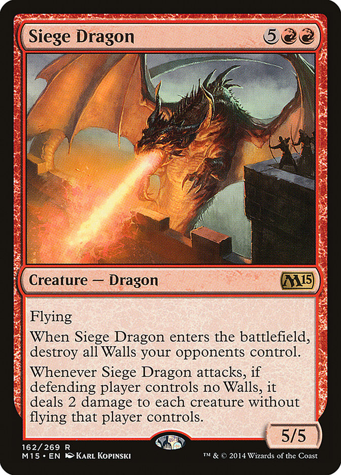 Siege Dragon [Magic 2015] | The CG Realm