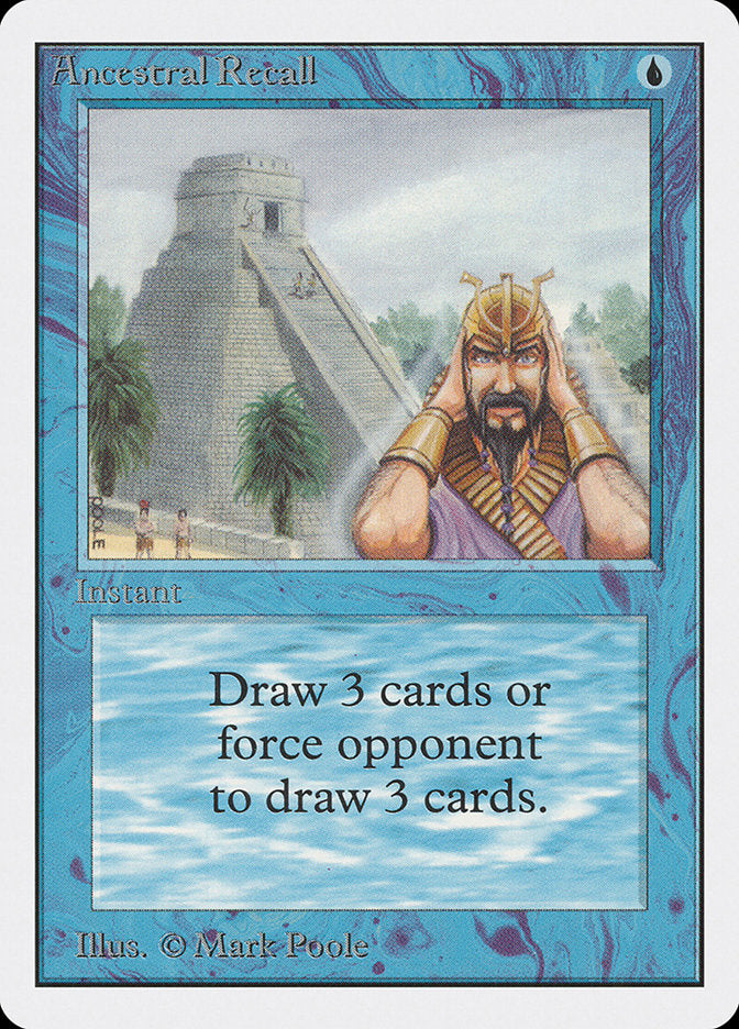 Ancestral Recall [Unlimited Edition] | The CG Realm