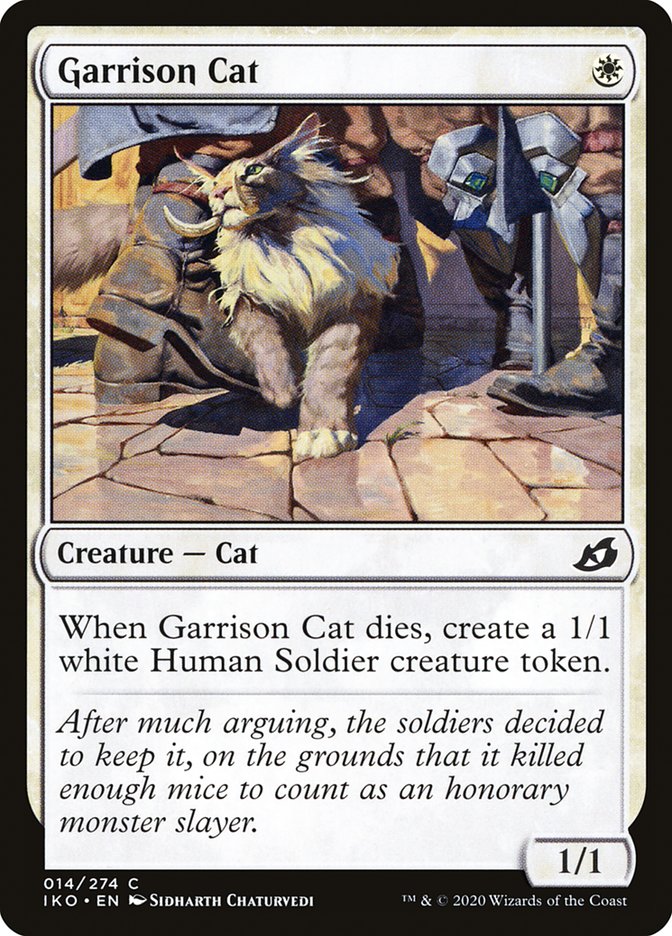 Garrison Cat [Ikoria: Lair of Behemoths] | The CG Realm