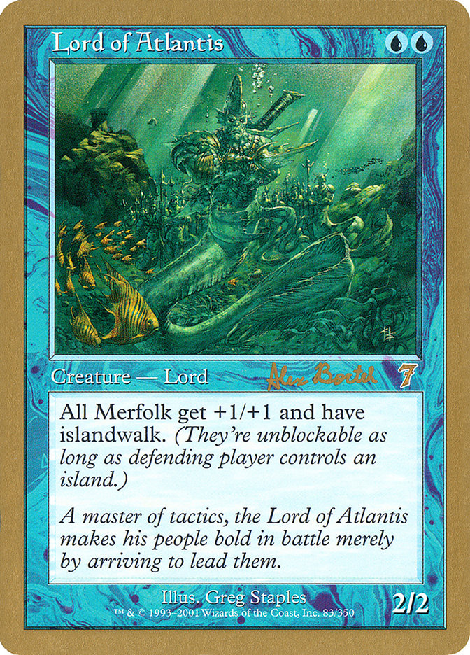 Lord of Atlantis (Alex Borteh) [World Championship Decks 2001] | The CG Realm