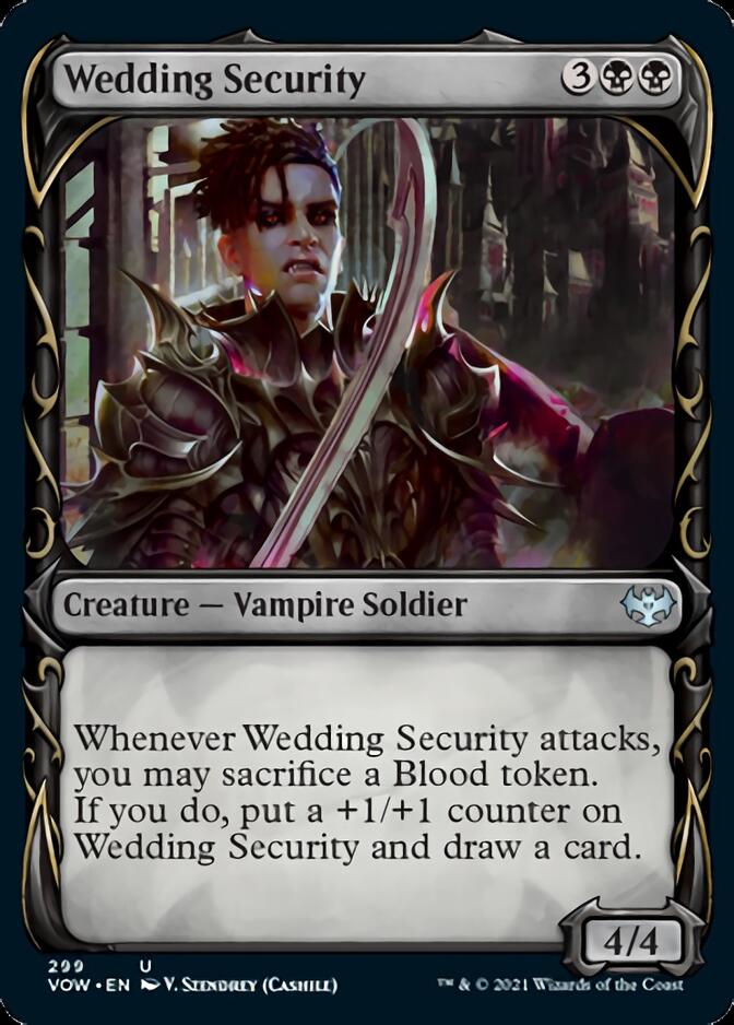 Wedding Security (Showcase Fang Frame) [Innistrad: Crimson Vow] | The CG Realm
