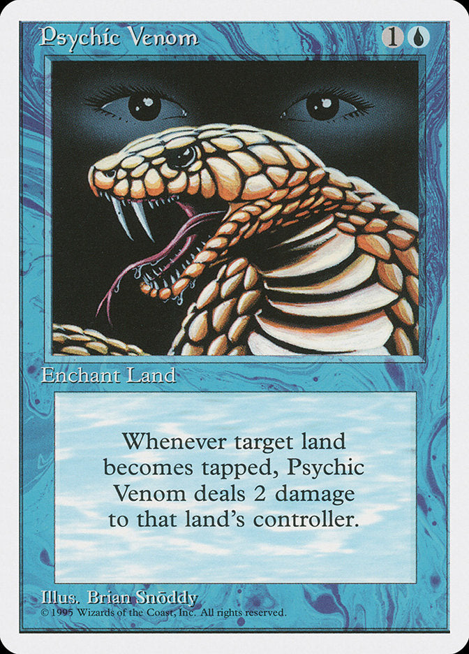 Psychic Venom [Fourth Edition] | The CG Realm