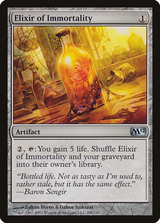 Elixir of Immortality [Magic 2012] | The CG Realm