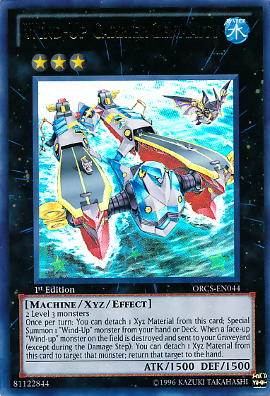 Wind-Up Carrier Zenmaity [ORCS-EN044] Ultra Rare | The CG Realm