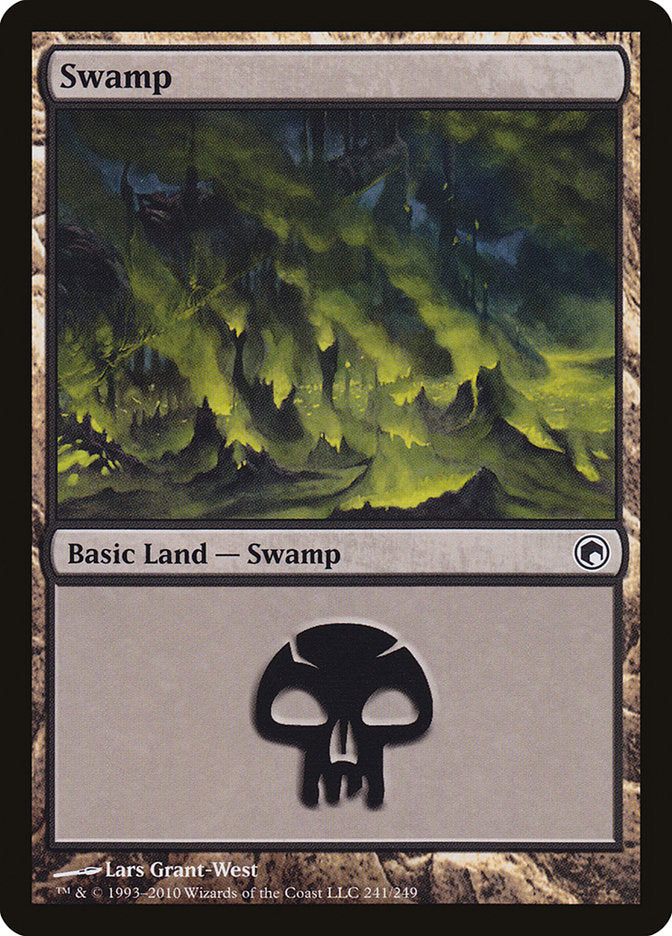 Swamp (241) [Scars of Mirrodin] | The CG Realm