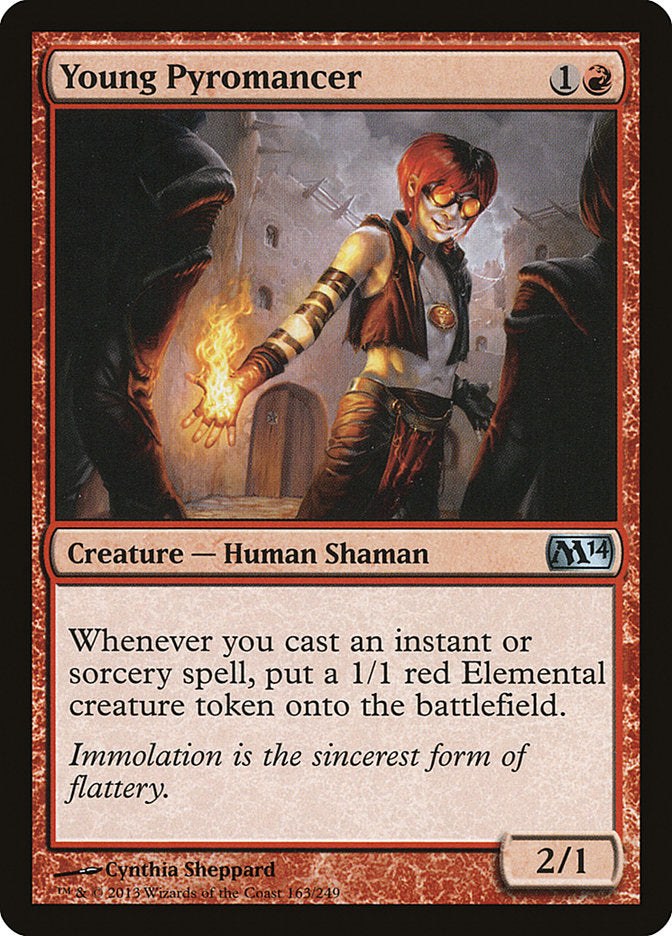 Young Pyromancer [Magic 2014] | The CG Realm