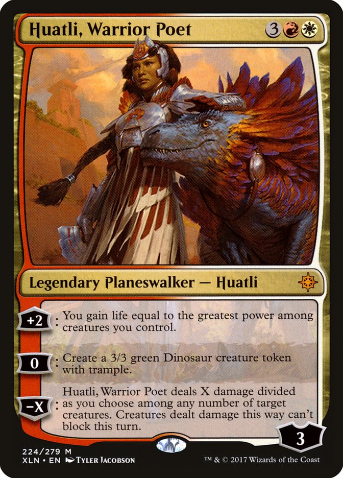 Huatli, Warrior Poet [Ixalan] | The CG Realm