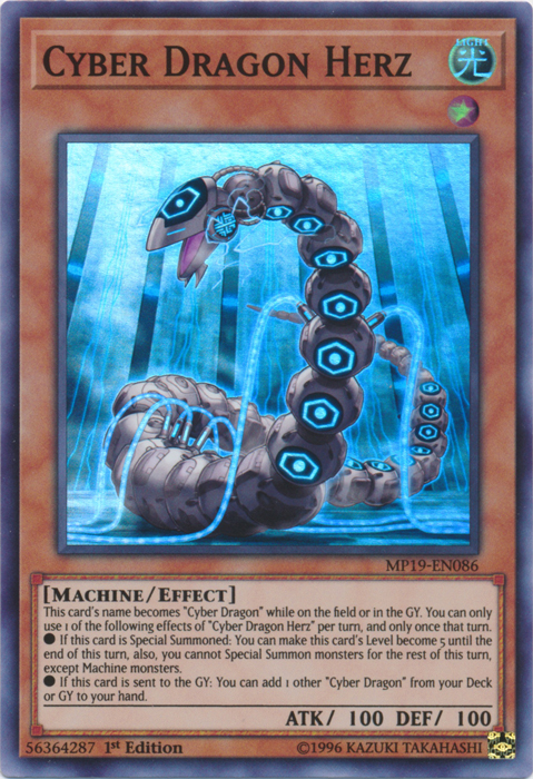 Cyber Dragon Herz [MP19-EN086] Super Rare | The CG Realm